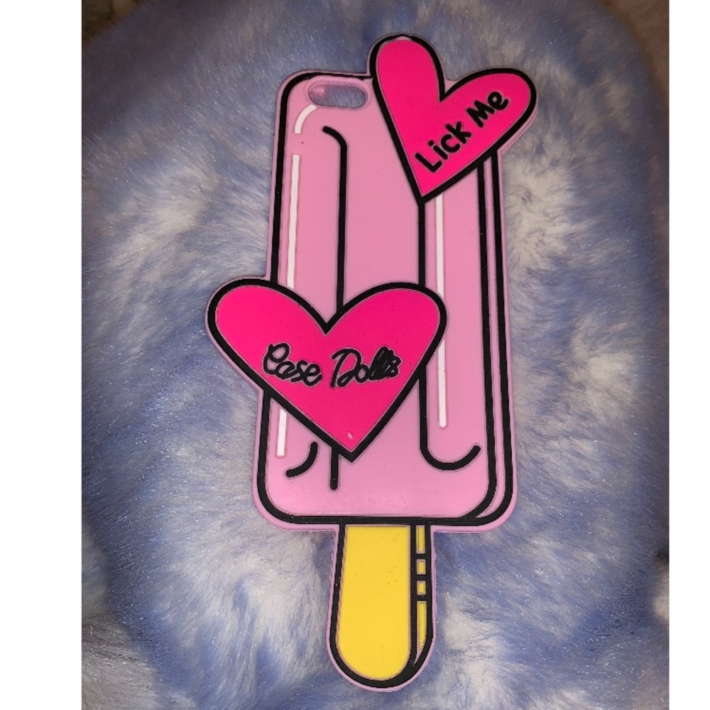 Pink Popsicle/Ice Cream iPhone 6 Plus Case